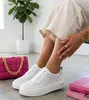 Białe Sneakersy Ze Skóry Naturalnej Cambell
